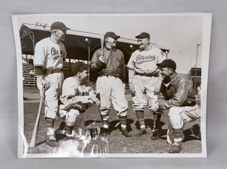 1940 Type 1 Photograph of Pittsburgh Pirates Board of Strategy at Spring Training Camp. Honus Wagner, HOF.