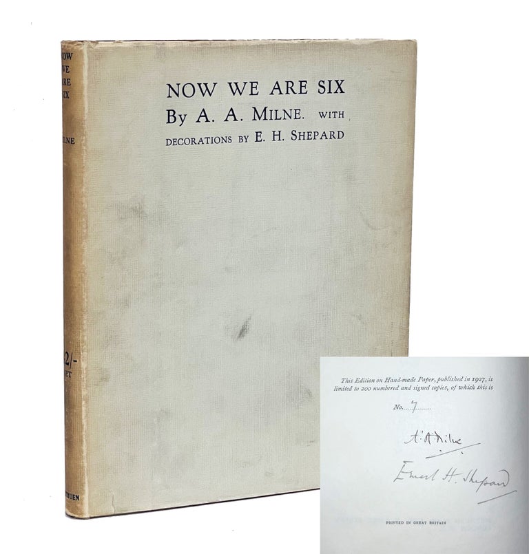 Item #AAM079 Now We Are Six. A. A. Milne, Alan Alexander.