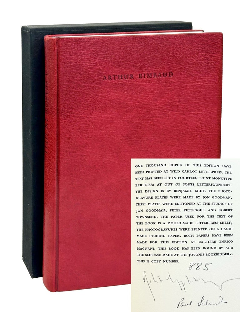 Item #ARA001 A Season in Hell. Arthur Rimbaud.