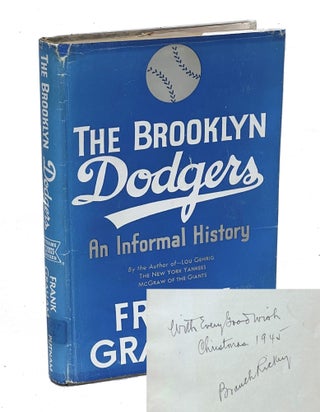 Item #BRFG001 The Brooklyn Dodgers: An Informal History. Branch Rickey, Frank Graham