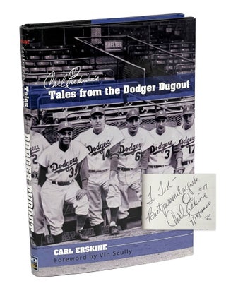 Item #CERSK001 Tales from the Dodger Dugout. Carl Erskine