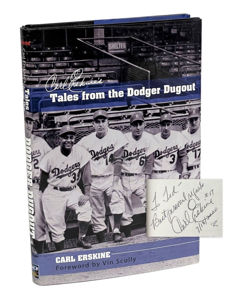 Item #CERSK001 Tales from the Dodger Dugout. Carl Erskine.