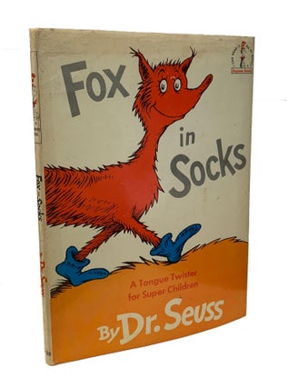 Item #DS007 Fox in Socks. A Tongue Twister for Super Children. Seuss Dr, Theodore Seuss Geisel