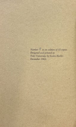 Nine Poems