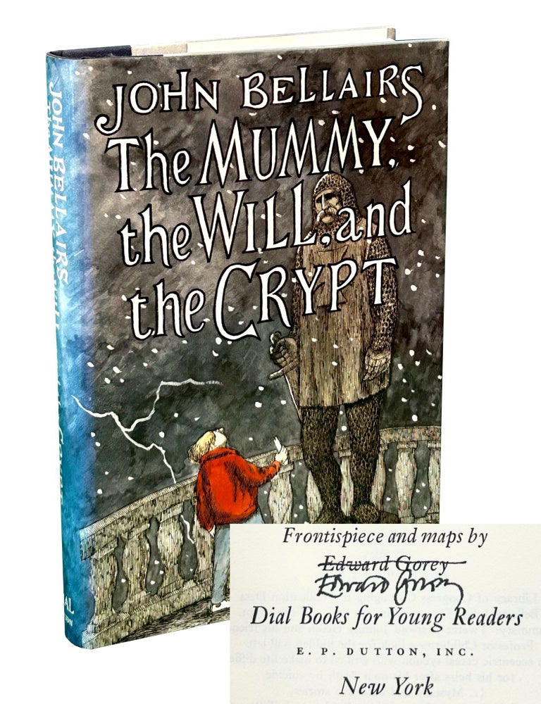 Item #EG072 The Mummy, the Will, and the Crypt. John Bellairs, Edward Gorey.