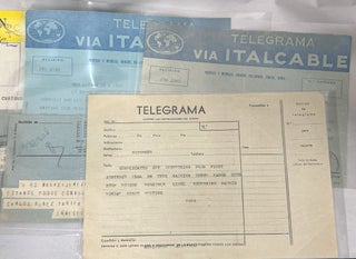 Telegrams from Hemingway to close friends A. E. Hotchner and Bill Davis