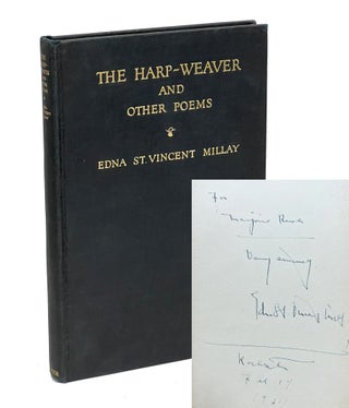 The Harp-Weaver and Other Poems. Edna St Millay.