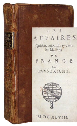 Les affaires, Qui Sont Aujourd'huy entre Les Maisons, De France et d'Austriche. French Literature.