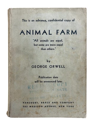 Animal Farm. George Orwell.