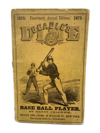 Item #HCHAD019 Beadle’s Dime Base-Ball Player. Henry Chadwick