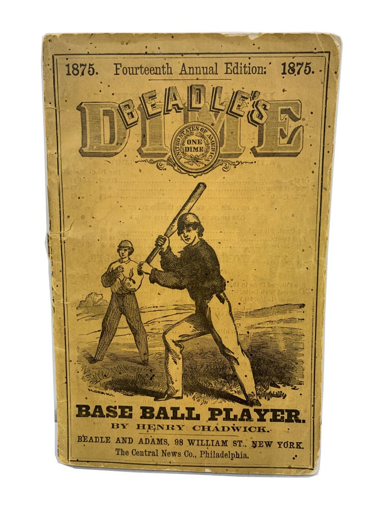 Item #HCHAD019 Beadle’s Dime Base-Ball Player. Henry Chadwick.
