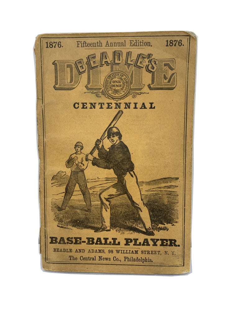 Item #HCHAD020 Beadle’s Dime Base-Ball Player. Henry Chadwick.