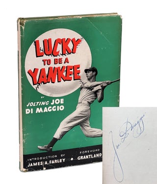 Item #JDIM003 Lucky to Be a Yankee. Joe DiMaggio