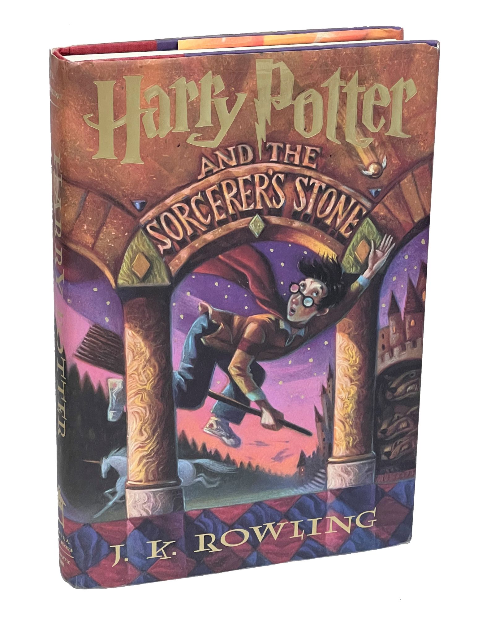 and　K.　Rowling　the　Sorcerer's　Edition　Stone　Potter　First　American　Harry　J.