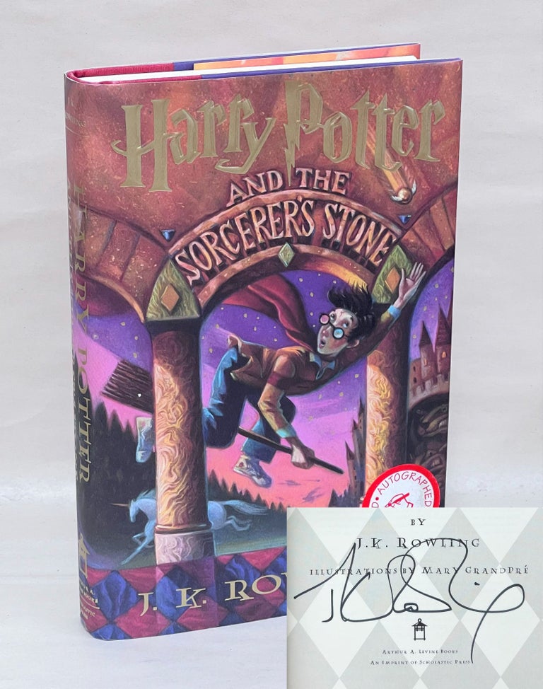 Item #JKR074 Harry Potter and the Sorcerer's Stone. J. K. Rowling.