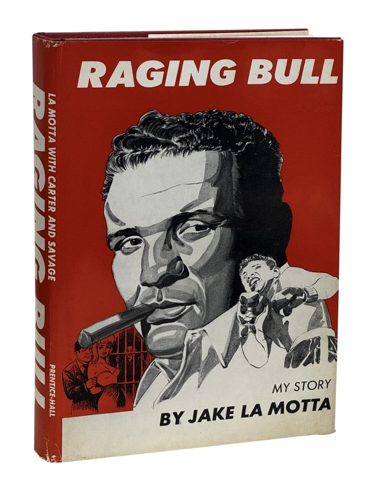 Item #JLM002 Raging Bull, My Story. Jake La Motta, Joseph Carter, Peter Savage.