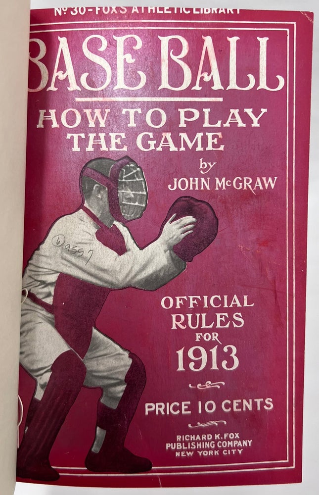 Item #JMCG002 Scientific Baseball, Also the Official Rules for 1913. John J. McGraw.