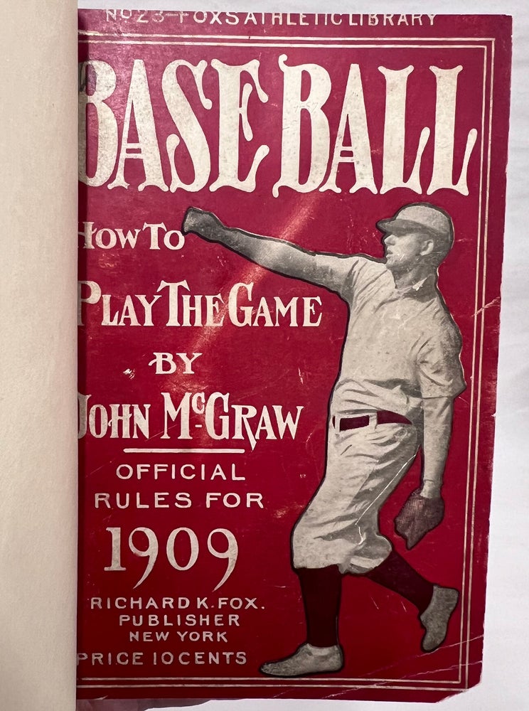 Item #JMCG003 Scientific Baseball, Also the Official Rules for 1909. John J. McGraw.