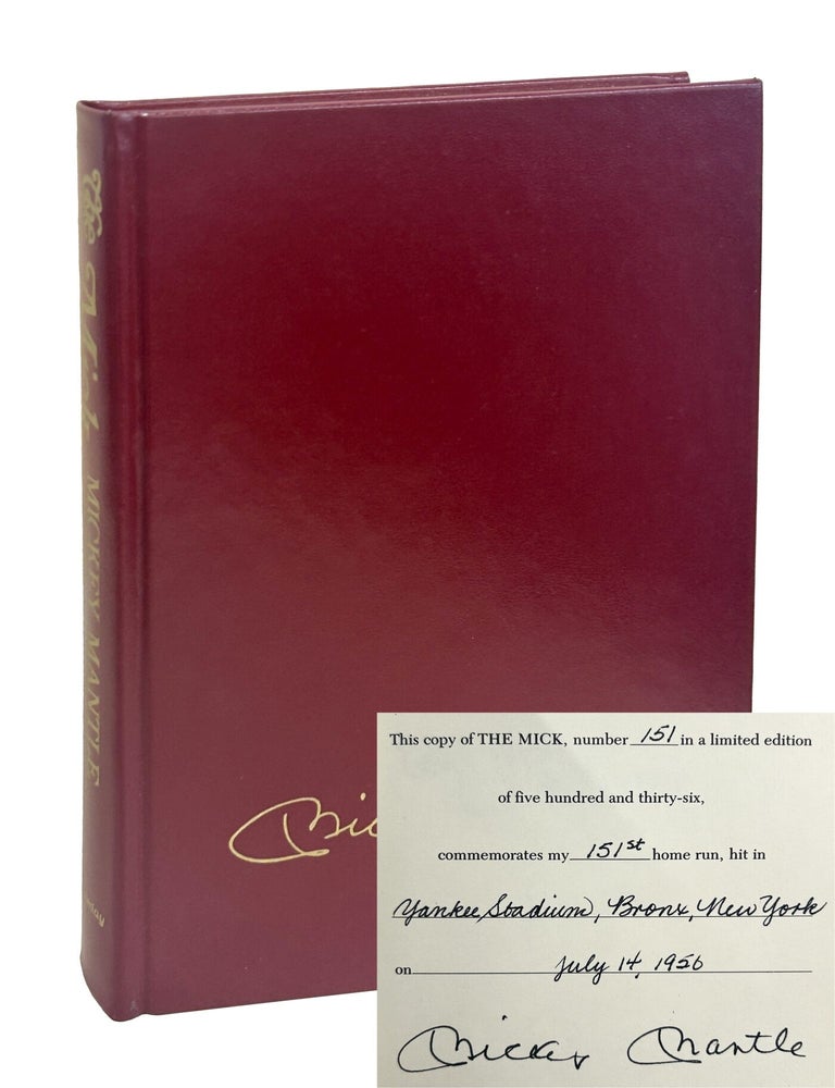 Item #MMAN030 The Mick. Mickey Mantle, Herb Gluck.