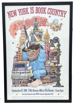 Item #MSK010 New York is Book Country Poster (10th Anniversary). Maurice Sendak