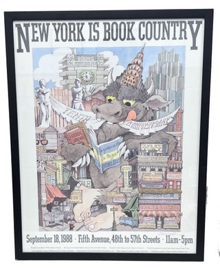 Item #MSK011 New York is Book Country Poster (20th Anniversary). Maurice Sendak