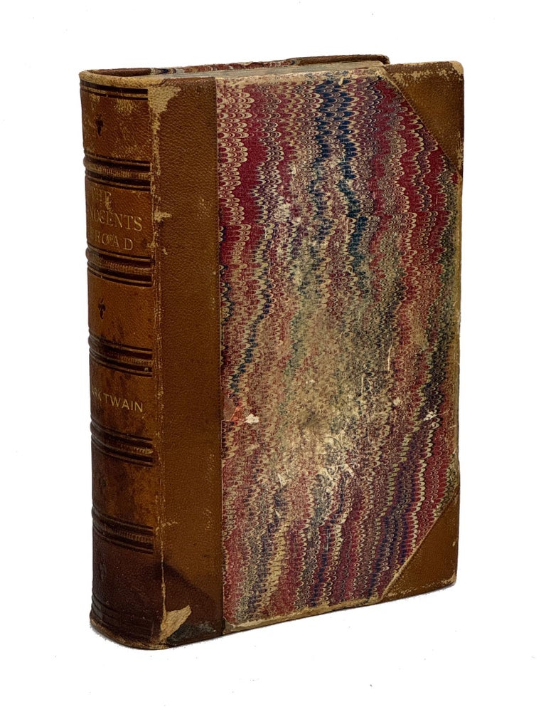 Item #MT121 The Innocents Abroad, or The New Pilgrim's Progress. Mark Twain, Samuel Clemens.