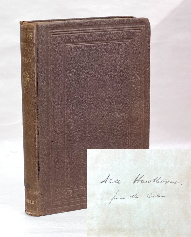 Item #NHHT001 A Month in England. Nathaniel Hawthorne, Henry T. Tuckerman.