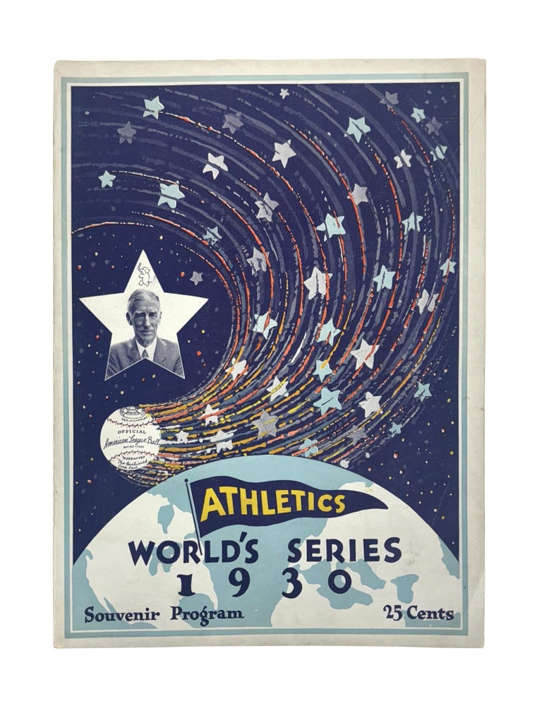 Item #PASTL001 Official Souvenir Program, 1930 World's Series, Athletics vs Cardinals