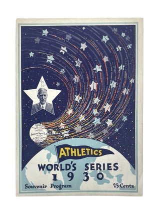 Official Souvenir Program, 1930 World's Series, Athletics vs Cardinals