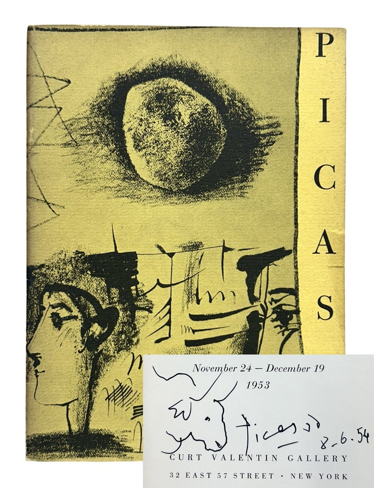 Item #PP003 Pablo Picasso, 1950-1953. November 24-December 19 1953. Pablo Picasso.