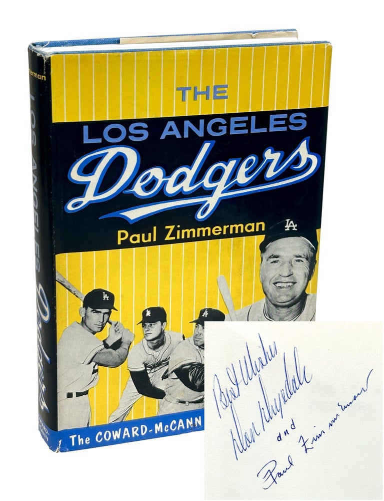 Item #PZ001 The Los Angeles Dodgers. Paul Zimmerman, Don Drysdale.