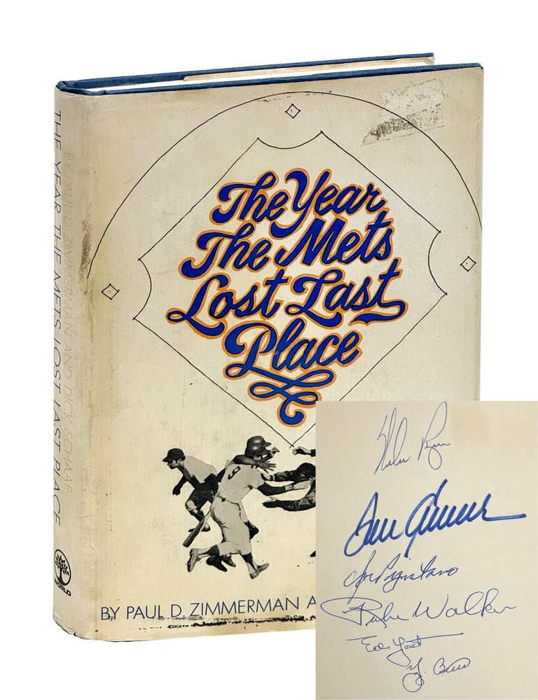 Item #PZ002 The Year the Mets Lost Last Place. Paul D. Zimmerman, Dick Schaap.