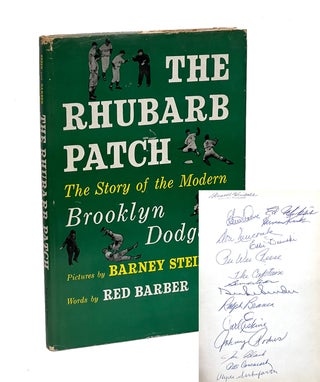 Item #RBARB001 The Rhubarb Patch, the Story of the Modern Brooklyn Dodgers. Red Barber