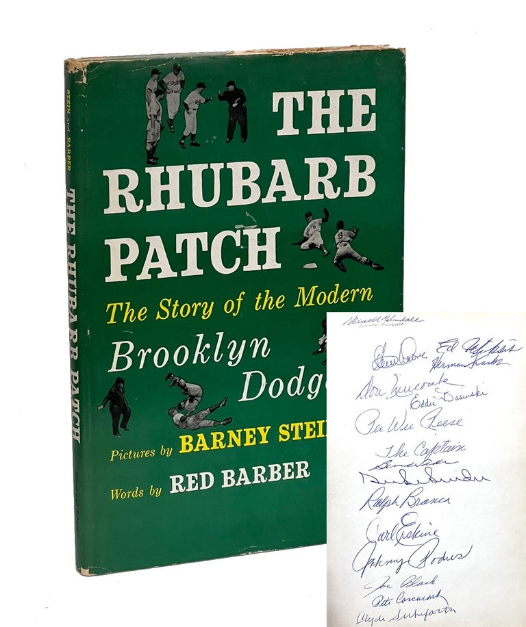 Item #RBARB001 The Rhubarb Patch, the Story of the Modern Brooklyn Dodgers. Red Barber.