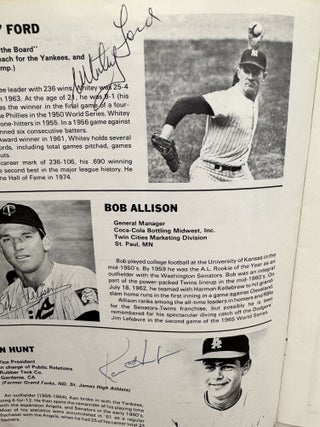 First Annual Roger Maris-Shanley Open Souvenir Program