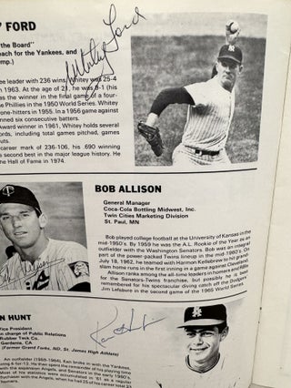 First Annual Roger Maris-Shanley Open Souvenir Program