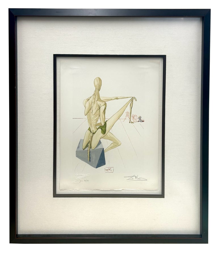 Signed Inferno Canto 5 Divine Comedy - Salvador Dalí Signed Inferno Canto 5 Divine Comedy - Salvador Dalí