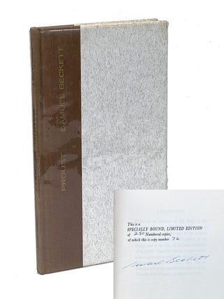 Item #SB028 Proust. Samuel Beckett, Mel Gussow
