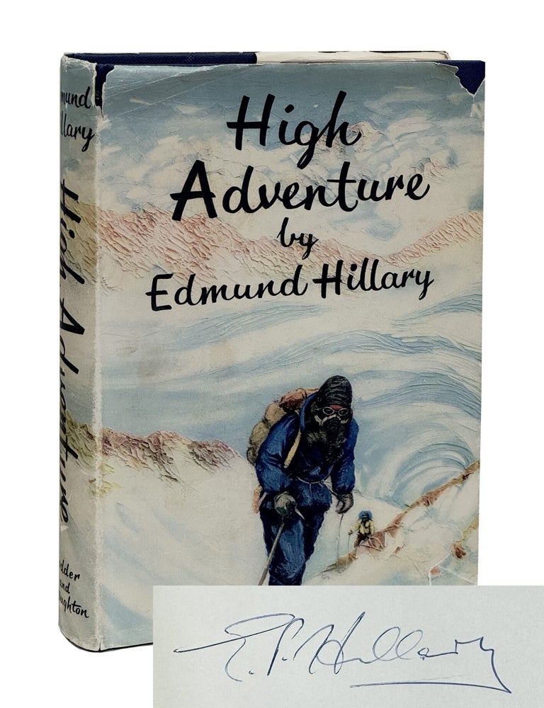 Item #SEH008 High Adventure. Edmund Hillary.