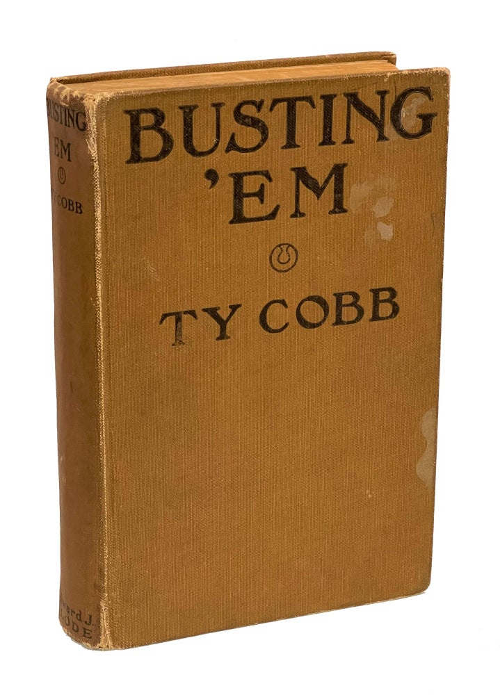 Item #TCOBB003 Busting 'Em. Ty Cobb.