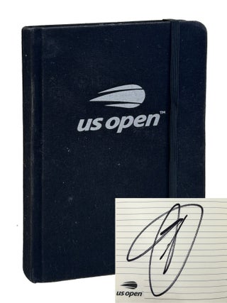 Multi-Signed US Open Notebook. US Open.